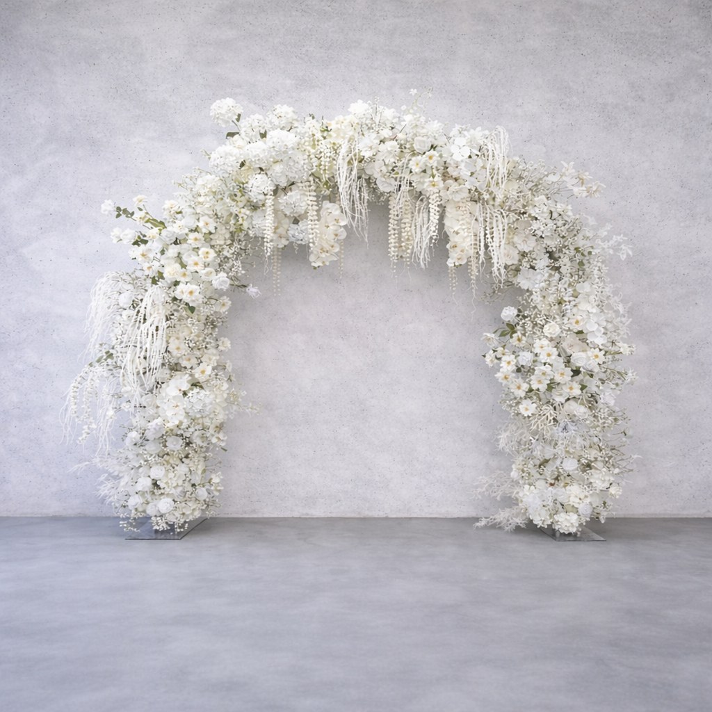 Luxe Ivory faux floral set